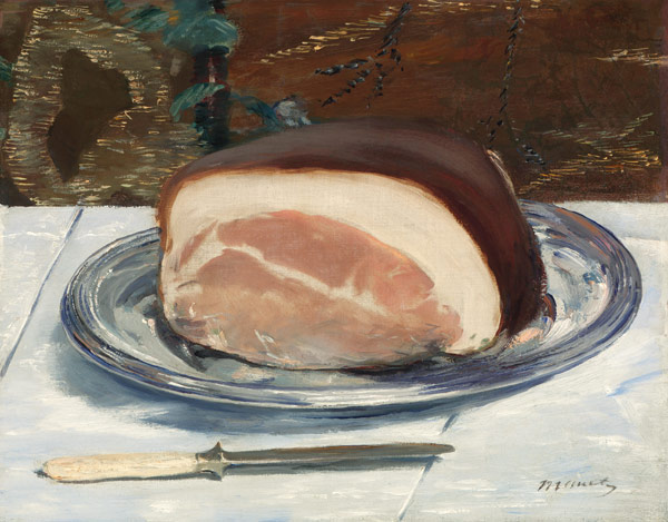 Le jambon à Edouard Manet