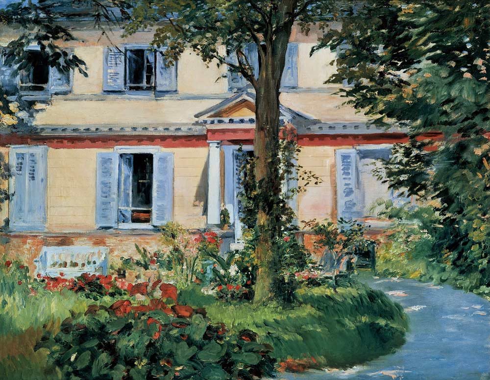 House in Rueil à Edouard Manet