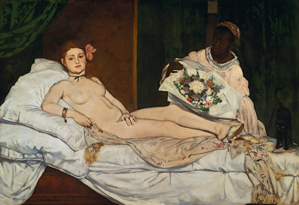 Olympia à Edouard Manet