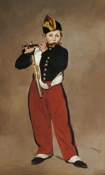 Le Joueur de Fifre à Edouard Manet