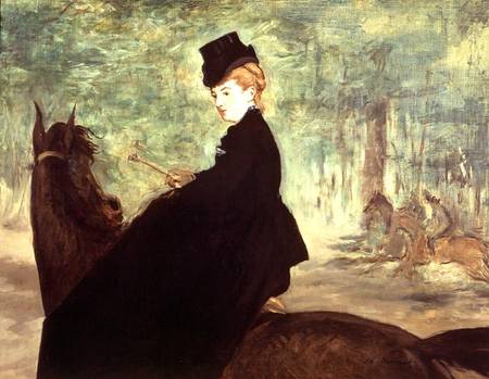 The Horsewoman à Edouard Manet