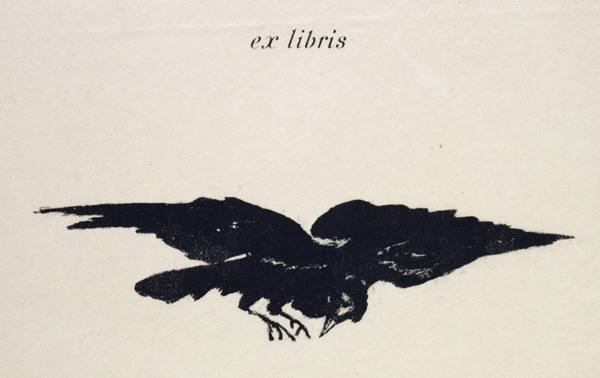 Le Corbeau (The Raven) à Edouard Manet