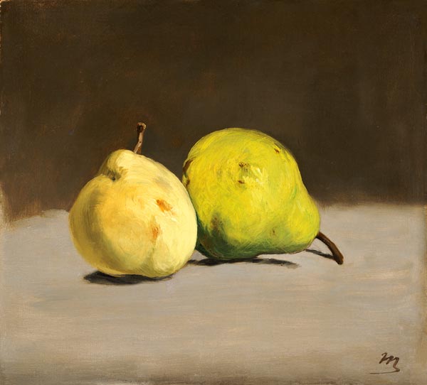 Les deux poires à Edouard Manet