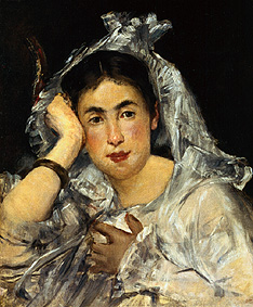 Marguerite de Conflans avec une capuche à Edouard Manet