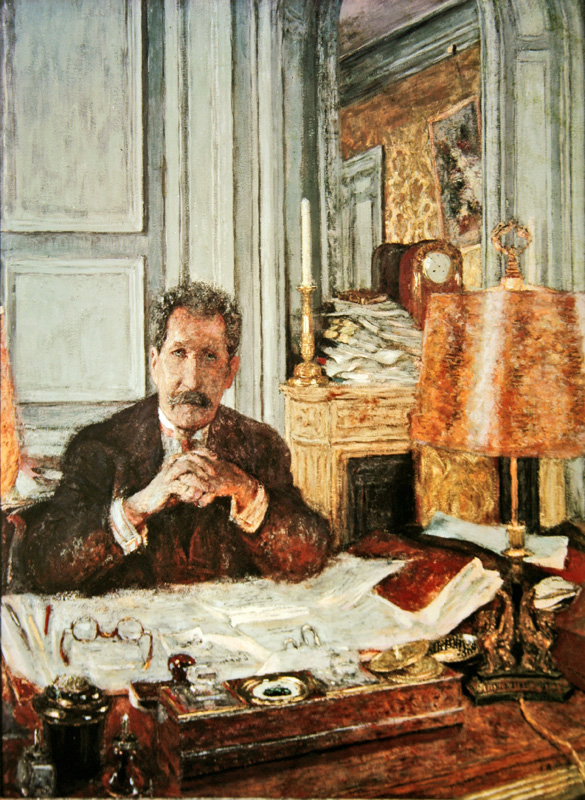 Portrait of Philippe Berthelot (oil on canvas)  à Edouard Vuillard
