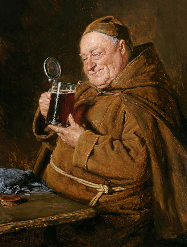 échantillon de bière à Eduard Grützner