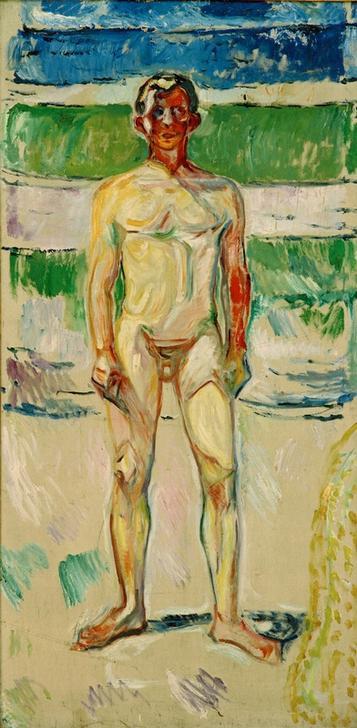 Badender Knabe à Edvard Munch