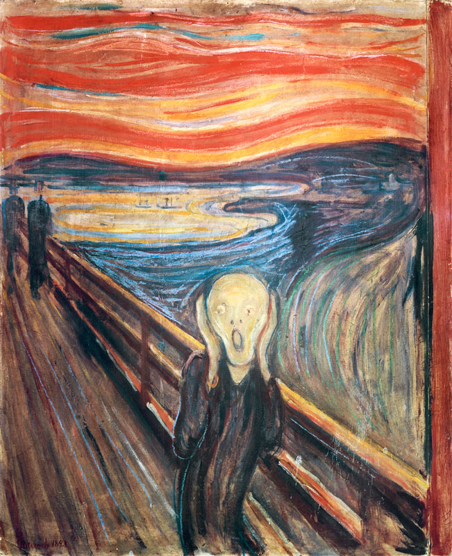 Le cri à Edvard Munch