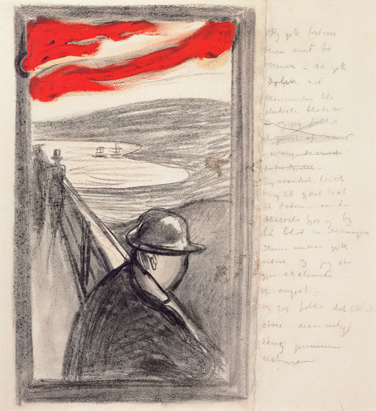 Desperation à Edvard Munch