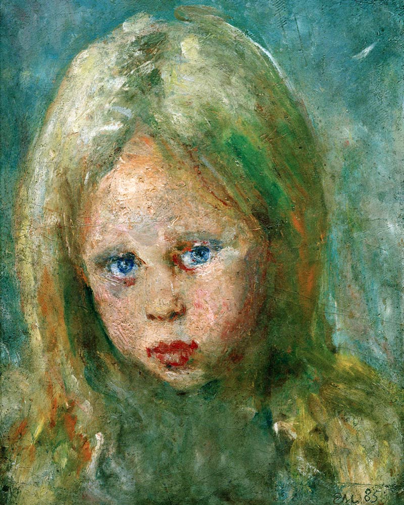 Girl à Edvard Munch