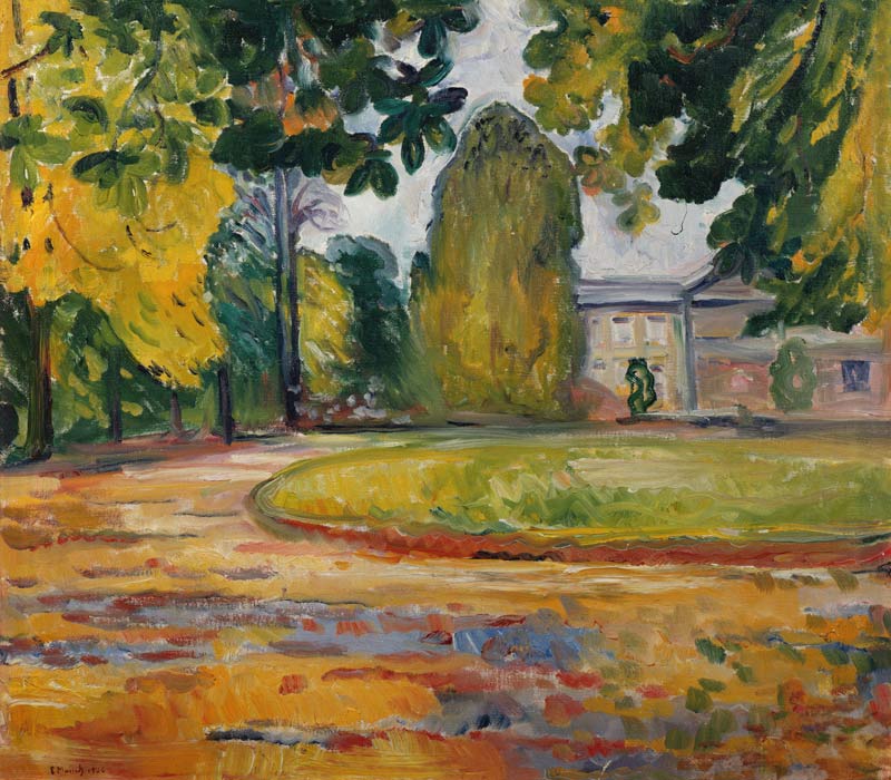 Park in Kösen à Edvard Munch