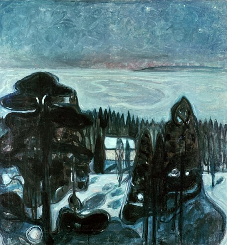A White Night  à Edvard Munch