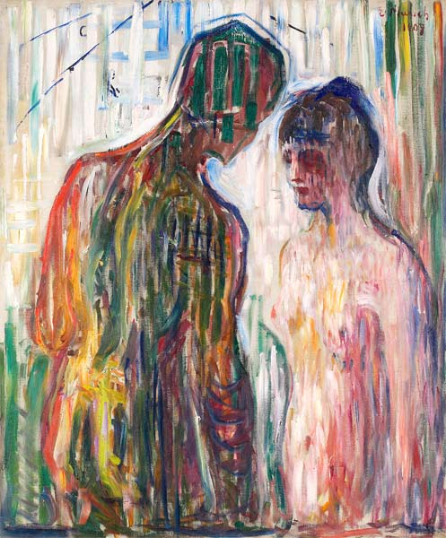 Amor und Psyche à Edvard Munch