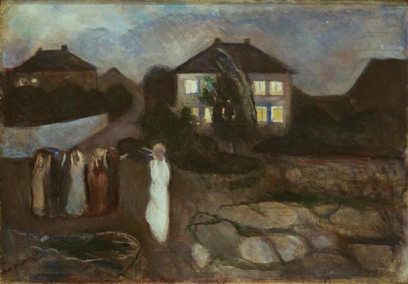 The Storm à Edvard Munch