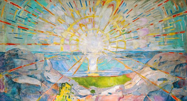 The Sun à Edvard Munch