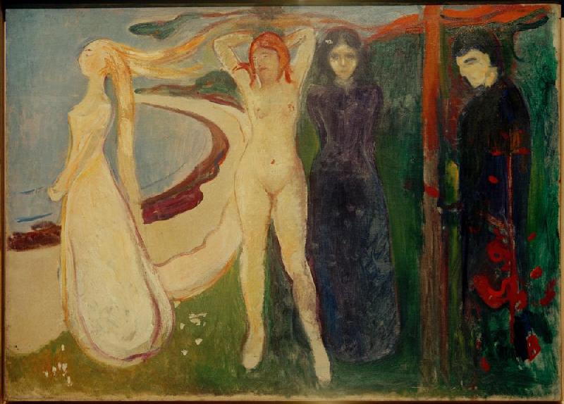 The Woman (Sphinx) à Edvard Munch