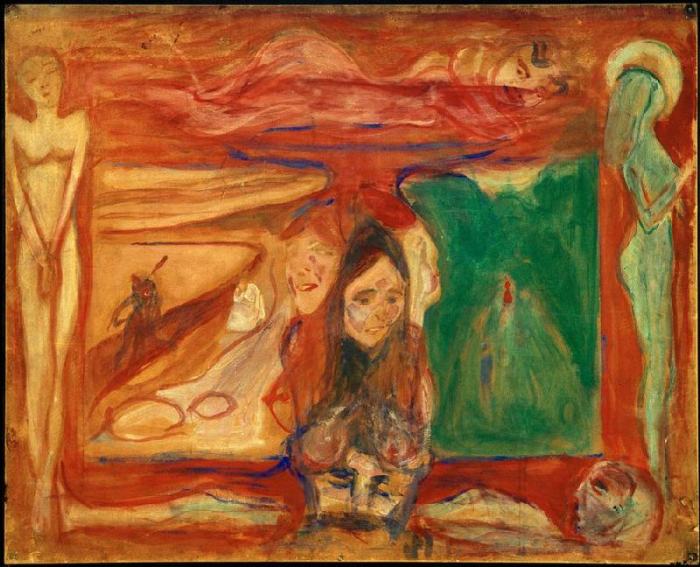 Symbolic Study à Edvard Munch