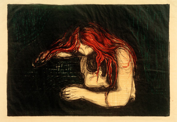 Vampire II à Edvard Munch