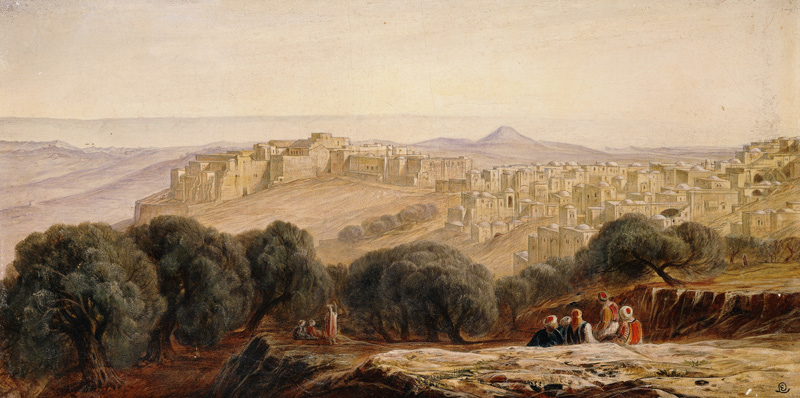 Betlehem à Edward Lear