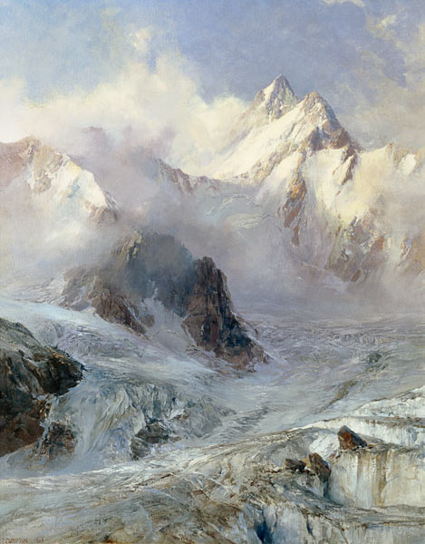 les Alpes à Edward Theodore Compton