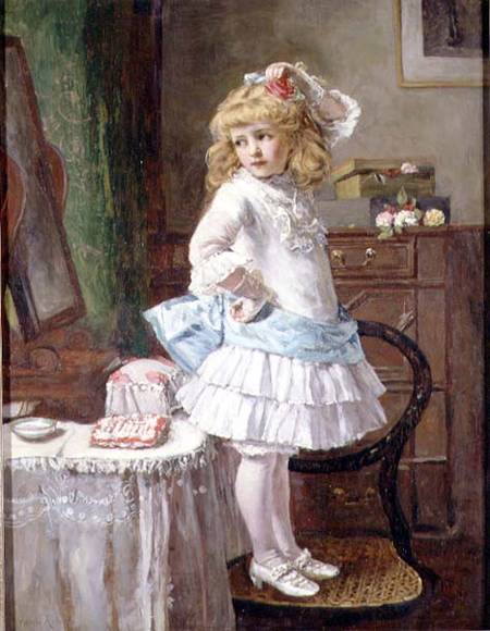 The New Party Frock à Edwin Thomas Roberts