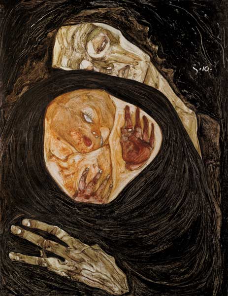 Mère l'morte à Egon Schiele