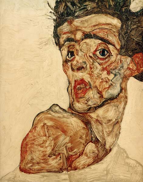 Self-Portr. à Egon Schiele