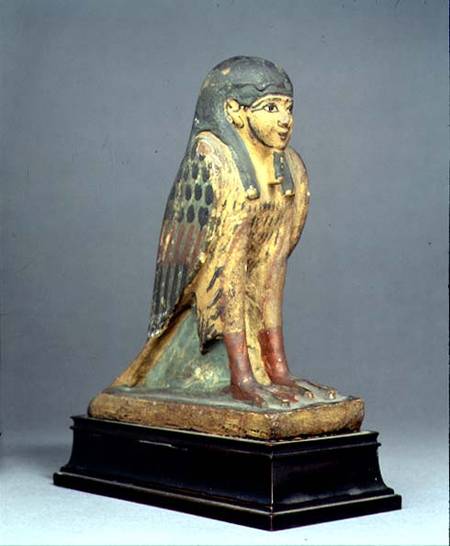 Human-headed Ba birdPtolemaic Period à Egyptien
