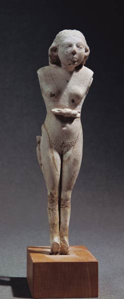 Statuette of a nude female, Thinite Period à Egyptien