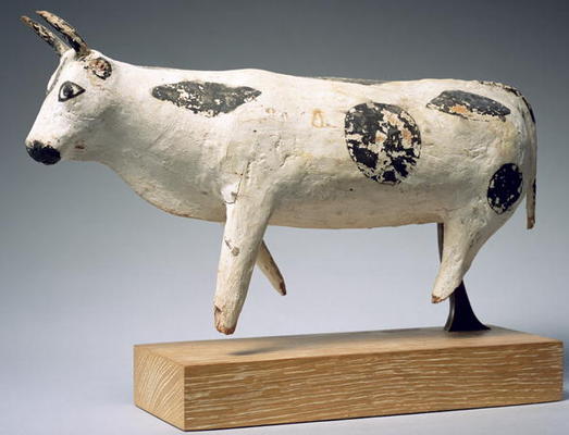 Bull or ox, Middle Kingdom (painted wood) à 11ème dynastie égyptienne