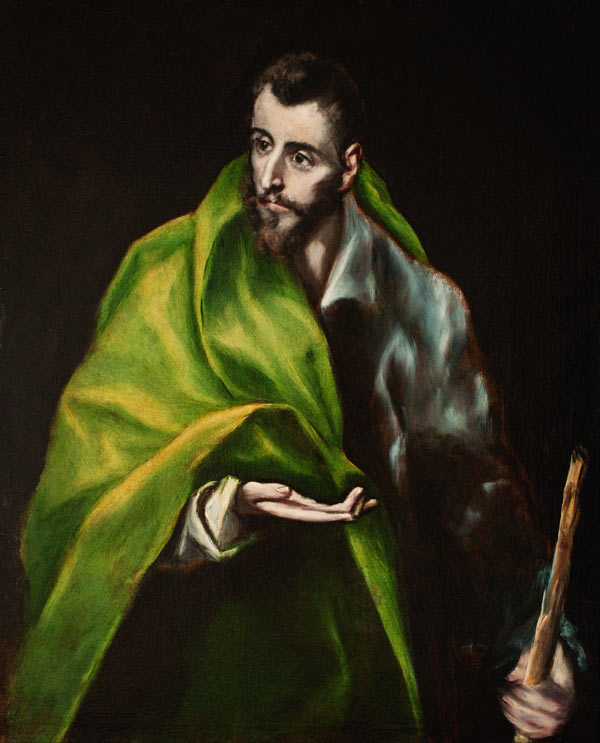 The Apostle Saint James the Great à El Greco (alias Dominikos Theotokopulos)