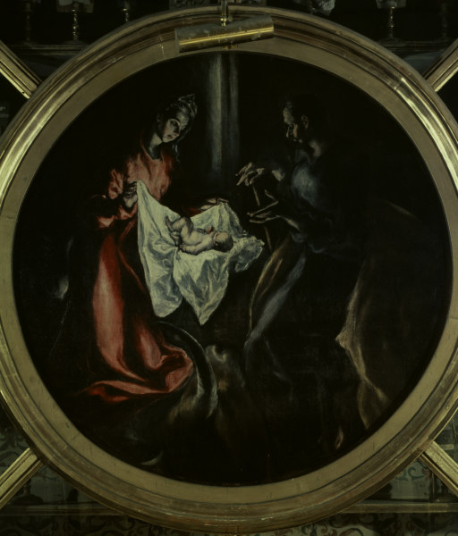 Birth of Christ à El Greco (alias Dominikos Theotokopulos)