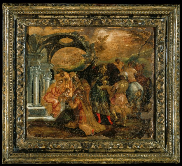 The Adoration of the Magi à El Greco (alias Dominikos Theotokopulos)