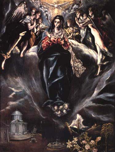 Marie immaculée II à El Greco (alias Dominikos Theotokopulos)