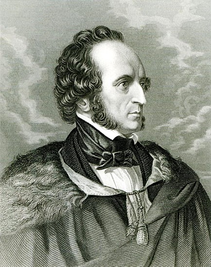 Felix Mendelssohn (1809-47) à École anglaise de peinture