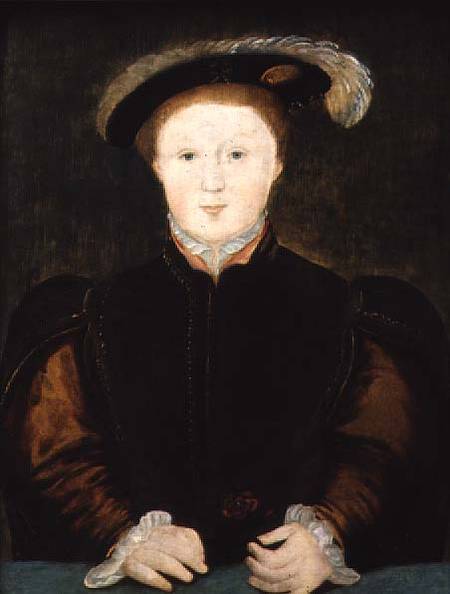 Portrait of Edward VI (1537-53) à École anglaise de peinture