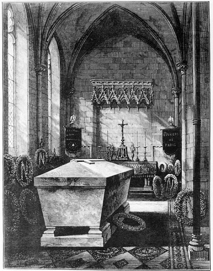 The Mortuary Chapel at St. Mary''s Church, Chislehurst, holding the tomb of Emperor Napoleon III and à École anglaise de peinture