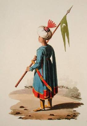 Turkish soldier, from 'Costumes of the V - English School