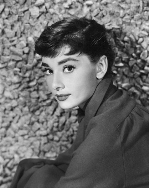 American Actress Audrey Hepburn à Photographies de Célébrités
