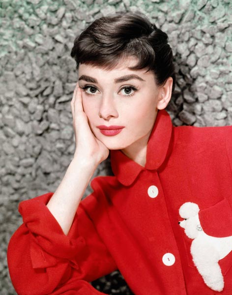 American Actress Audrey Hepburn à Photographies de Célébrités