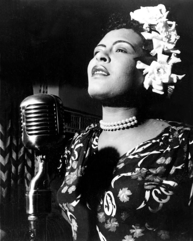Jazz and blues Singer Billie Holiday à Photographies de Célébrités