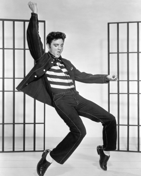 Le Rock du bagne Jailhouse Rock de RichardThorpe avec Elvis Presley à Photographies de Célébrités