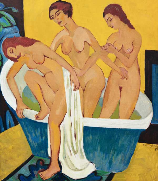Bathing Women à Ernst Ludwig Kirchner