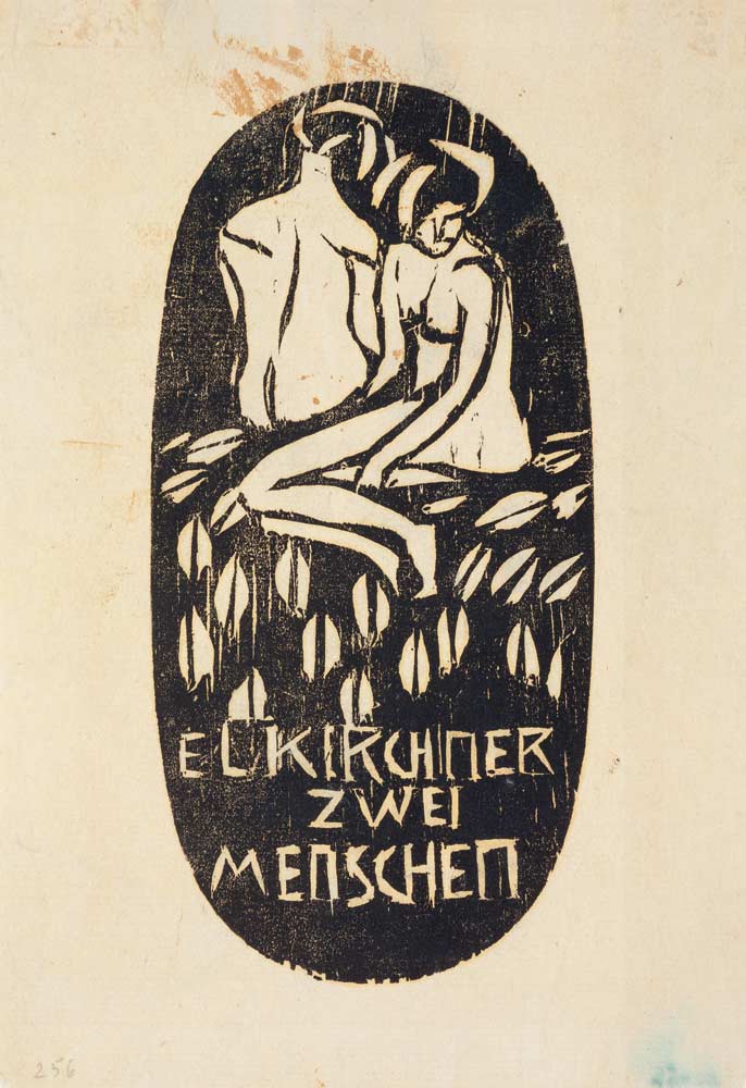 Zwei Menschen à Ernst Ludwig Kirchner