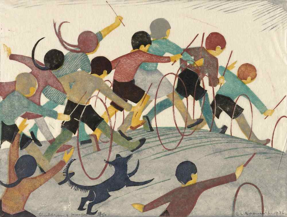 Childrens hoops à Ethel Spowers