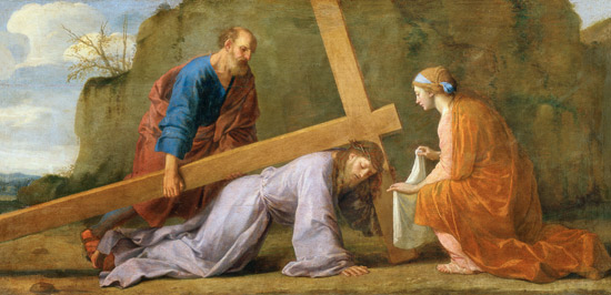 Christ Carrying the Cross à Eustache Le Sueur