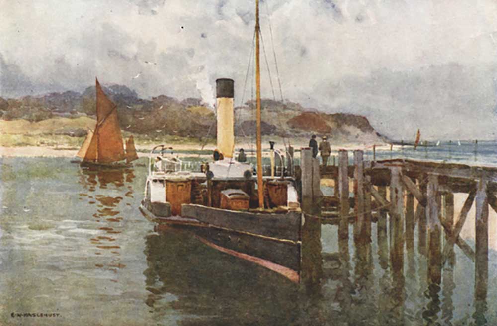 Bembridge Harbour à E.W. Haslehust