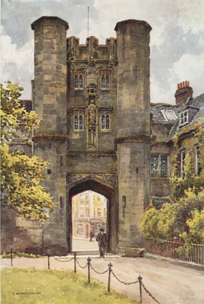 The "Bishops Eye", Wells à E.W. Haslehust