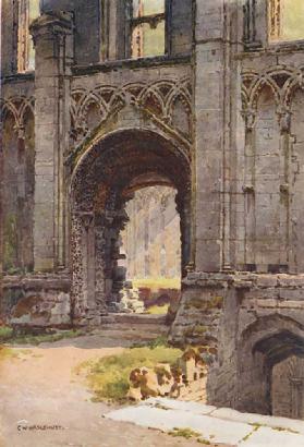 Doorway of Chapel of St. Mary, Glastonbury Abbey