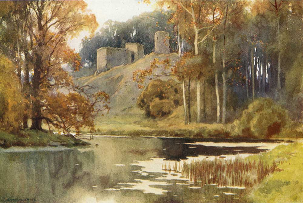 Roxburgh Castle à E.W. Haslehust